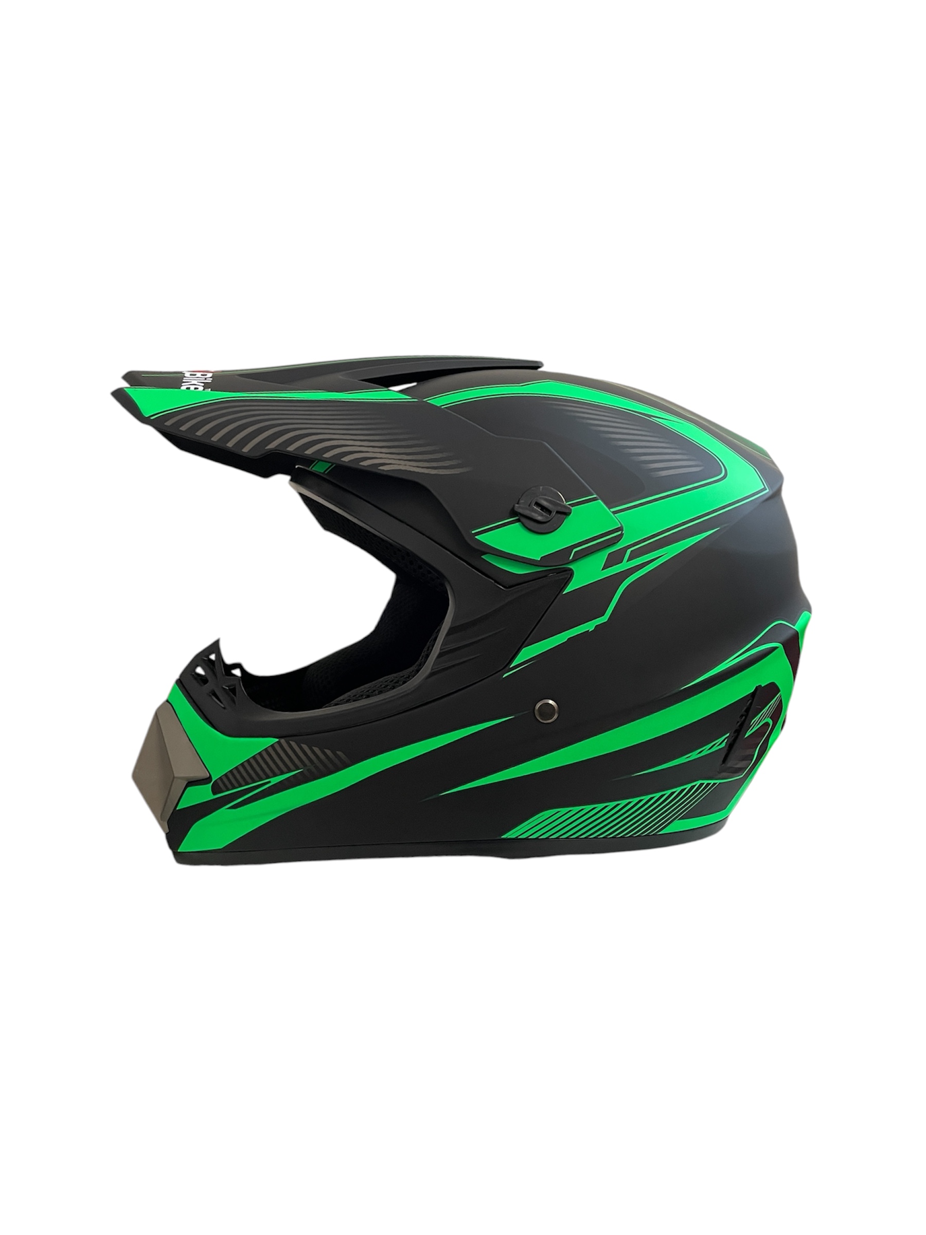 Helma racing TRACK čierna so zeleným detailom S (55-56 cm)