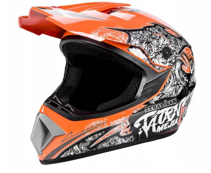Helma racing TATAN oranžová S (55-56 cm)