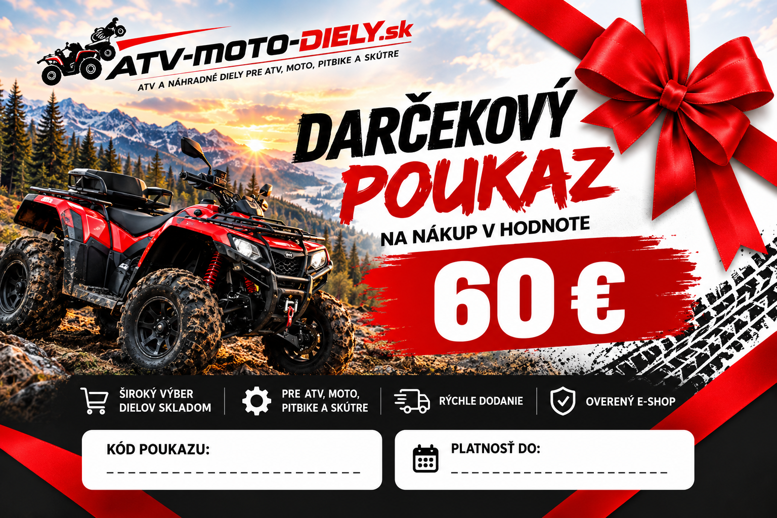 Darčekový poukaz 60 €